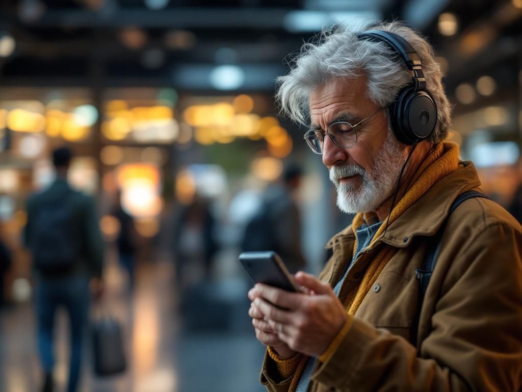 ¿Cómo usar el teléfono móvil con audífonos siendo mayor? 2026