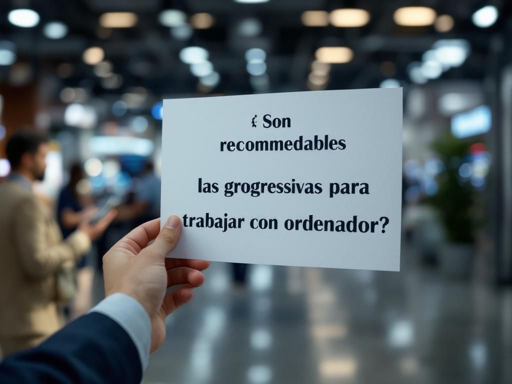 ¿Son recomendables las progresivas para trabajar con ordenador? 2026 ¿Son recomendables las progresivas para trabajar con ordenador? 2026