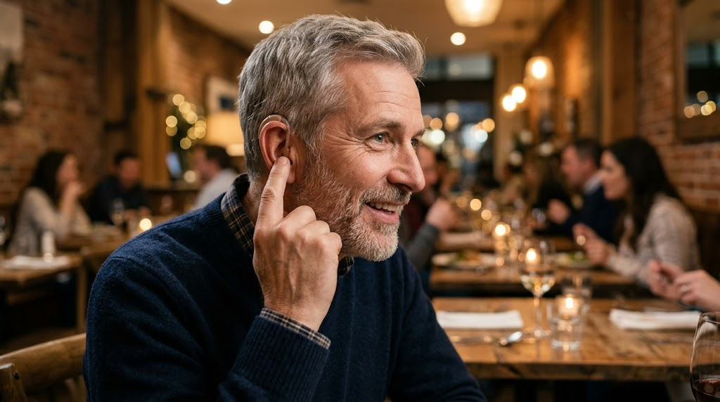 Blog 2026 ¿Dónde puedo hacerme una revisión auditiva gratuita si noto que no oigo bien en los restaurantes de Barajas? en Óptica Visionair Barajas