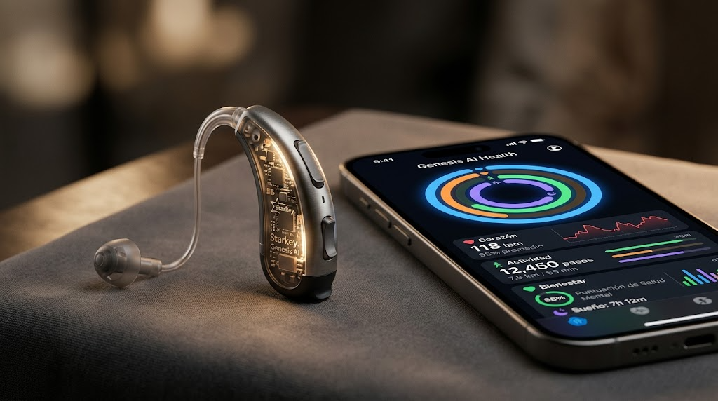 Audífonos Starkey en Barajas: Tecnología con sensores de salud 2026 Audifonos Starkey Barajas