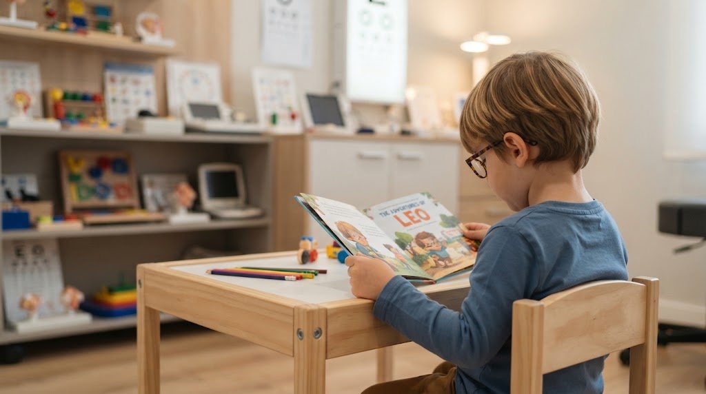 Terapia visual para niños con dificultades de lectura y concentración en Barajas 2026 Terapia Visual para Niños con Dificultades de Lectura y Concentración